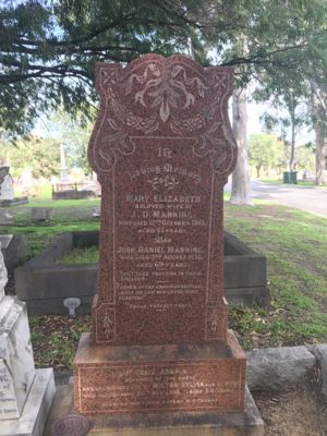 Manning Family Grave