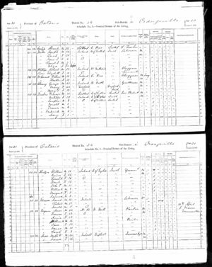 1871 Canadian Census