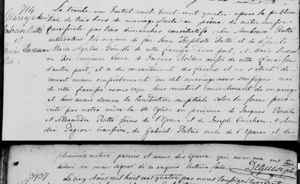 Marriage Record 31 Jul 1804 - Ambroise Ratté & Marie Susanne Roi