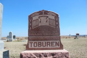 Fred Toburen's Headstone