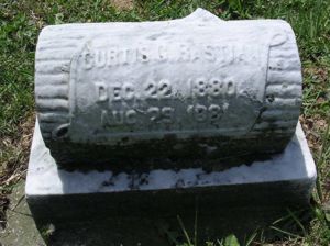 Curtis Bastian tombstone