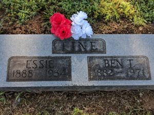 Headstone for Ben and Essie Fine