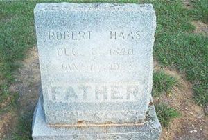 Robert Haas Headstone