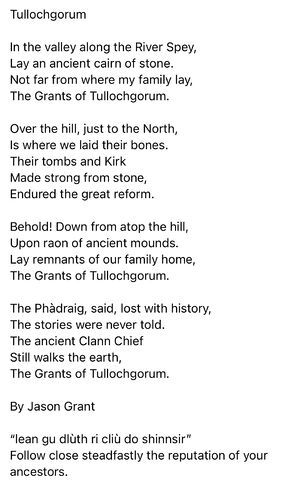 The Grants of Tullochgorum