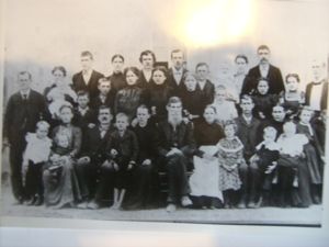 John and Emma McCLARY and family- 1900.