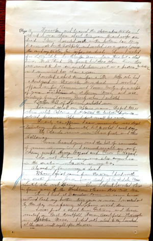 Military Pension Files for Private Charles Reed, 54th Massachusetts Volunteer Infantry, Company D