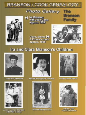 The Family of Ira and Clara Branson