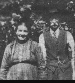Reuben Churchwell Cecil and wife Louvina ( Marcum ) Cecil
