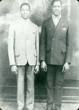 Lloyd L. Gaines and brother George Gaines