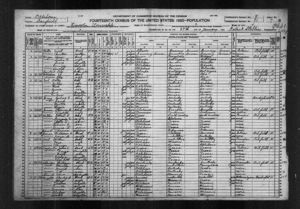 United States Census, 1920, Oklahoma, Garfield, Lincoln, image 14 of 36, citing NARA microfilm publication T625