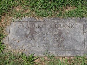 Francis Louis “Frank” Fullam