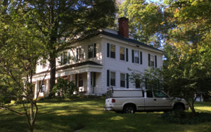 Old McCallum farmhouse in Douglas