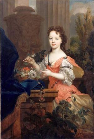 Portrait of Marie Louise Élisabeth d'Orléans (1695-1719), possibly by Pierre Gobert