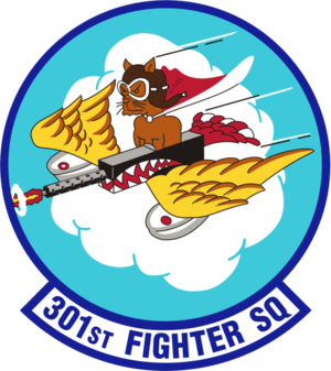 301st Fighter Squadron Emblem