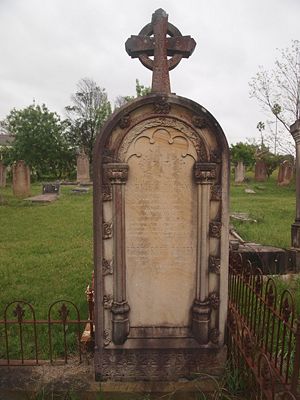 Eliza Fahey gravestone