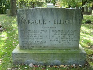 William and Elizabeth Elliott Grave