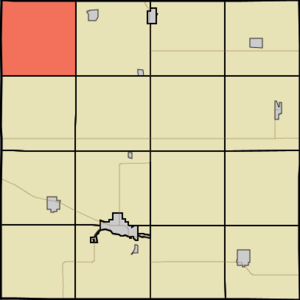 Location of Brooke Township, Buena Vista County, Iowa