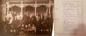 Fisher family photo - Christmas 1905