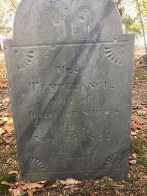 Temperance Sturgis Headstone