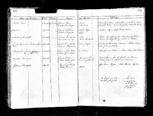 Baptism record for Michiel David Marée 19 July 1868
