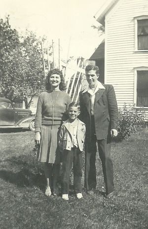Max and Lilabell Congdon with their son Gary