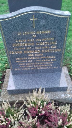 Resting place for Frank and Josephine  Gostling
