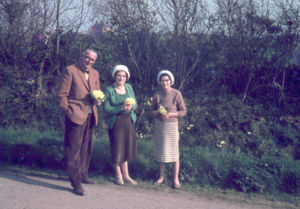 Uncle Joe, Auntie Betty and Joan Euren, my mother