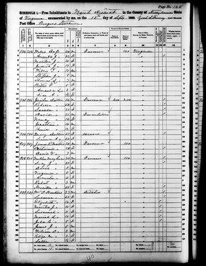 1860 Census of Pittsylvania County, Virginia