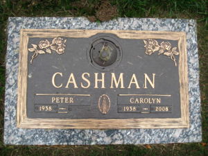 Carolyn Cashman tombstone
