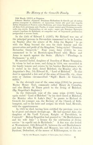 History of the Granville Family (1895),  49
