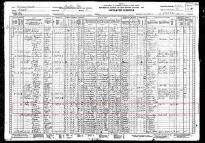George & Ella Seely family, 1930 US census