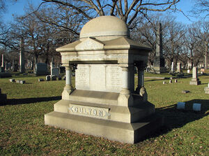 Culton Monument, Rosehill Cemetery, Chicago, IL.