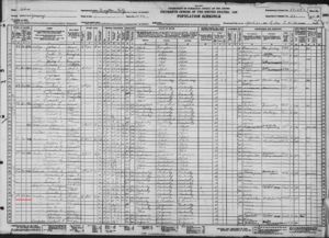 James & Fannie Walton 1930 Census