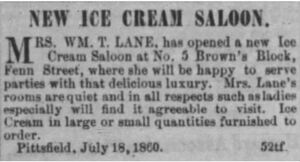 New Ice Cream Saloon