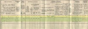 William Henderson 1911 Census