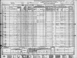 William Blossom 1940 Census
