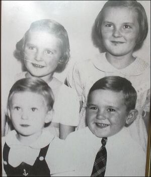Top-Shirley,Norma,Bottom-Elwood(half brother) ,Ronald