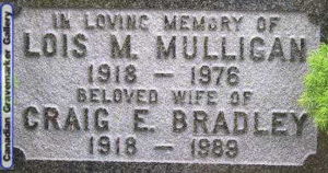 Craig & Lois' Headstone