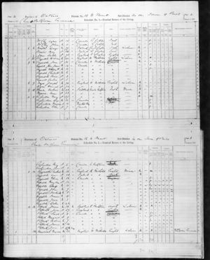 First Census Of Canada, 1871