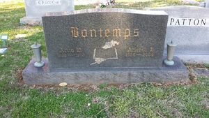 Headstone: Arna and Alberta Bontemps