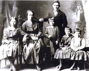 Kanalley Family Around WWI, Father In Service