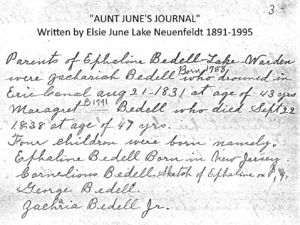 Aunt June's Journal, p.3