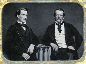 Walter Hall (L) & William D'Arcy (R)