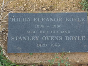 Hilda Eleanor (Lowcock) Boyle & Stanley Ovens Boyle