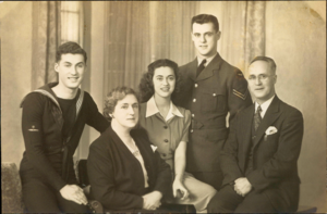 William Abbott and family