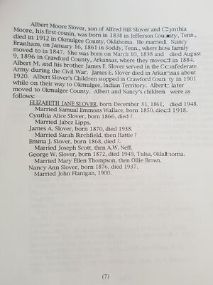 Slover-Wallace History, Page 7