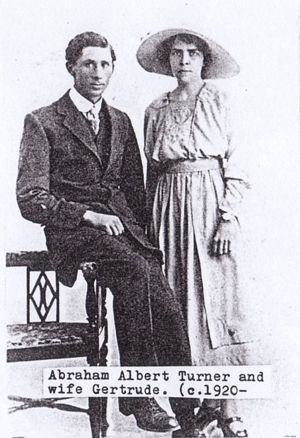 Photo of Abraham A Turner and Gertrude Turner