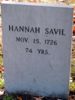 Hannah (Adams) Savil