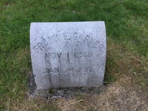 Frank Garner Grave